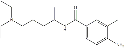 4-amino-N-[5-(diethylamino)pentan-2-yl]-3-methylbenzamide