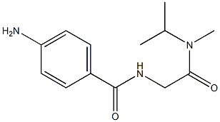 4-amino-N-{2-[isopropyl(methyl)amino]-2-oxoethyl}benzamide