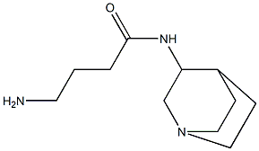  4-amino-N-1-azabicyclo[2.2.2]oct-3-ylbutanamide