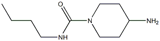 4-amino-N-butylpiperidine-1-carboxamide 化学構造式