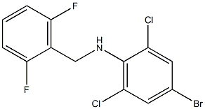 4-bromo-2,6-dichloro-N-[(2,6-difluorophenyl)methyl]aniline