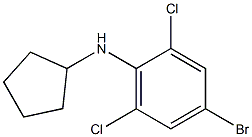 4-bromo-2,6-dichloro-N-cyclopentylaniline