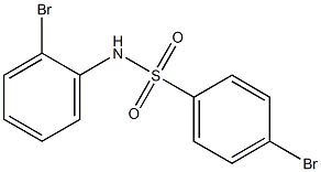 4-bromo-N-(2-bromophenyl)benzene-1-sulfonamide