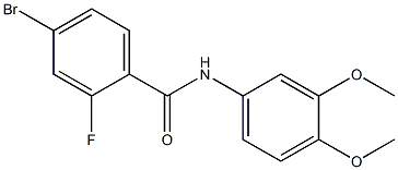  4-bromo-N-(3,4-dimethoxyphenyl)-2-fluorobenzamide