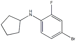 4-bromo-N-cyclopentyl-2-fluoroaniline