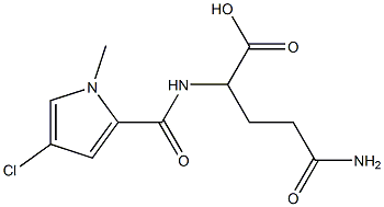 4-carbamoyl-2-[(4-chloro-1-methyl-1H-pyrrol-2-yl)formamido]butanoic acid