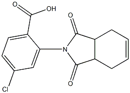  4-chloro-2-(1,3-dioxo-2,3,3a,4,7,7a-hexahydro-1H-isoindol-2-yl)benzoic acid