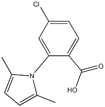 4-chloro-2-(2,5-dimethyl-1H-pyrrol-1-yl)benzoic acid|