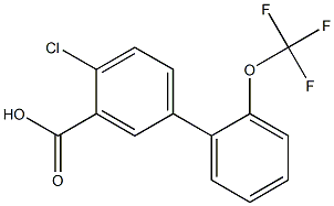 4-chloro-2'-(trifluoromethoxy)-1,1'-biphenyl-3-carboxylic acid