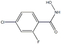 4-chloro-2-fluoro-N-hydroxybenzamide,,结构式