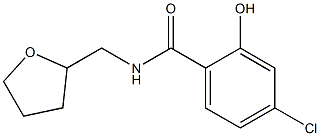 4-chloro-2-hydroxy-N-(oxolan-2-ylmethyl)benzamide|
