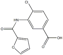 4-chloro-3-(2-furoylamino)benzoic acid