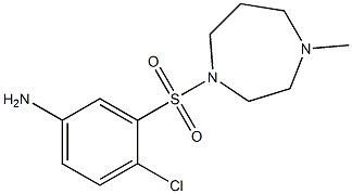 4-chloro-3-[(4-methyl-1,4-diazepane-1-)sulfonyl]aniline