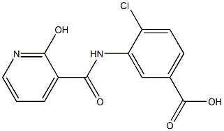 4-chloro-3-{[(2-hydroxypyridin-3-yl)carbonyl]amino}benzoic acid