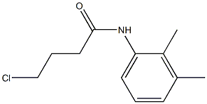 4-chloro-N-(2,3-dimethylphenyl)butanamide Structure
