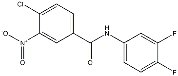 4-氯-N-(3,4-二氟苯基)-3-硝基苯甲酰胺