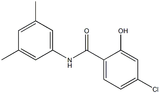 4-chloro-N-(3,5-dimethylphenyl)-2-hydroxybenzamide|