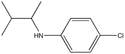 4-chloro-N-(3-methylbutan-2-yl)aniline Structure