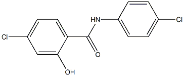 4-chloro-N-(4-chlorophenyl)-2-hydroxybenzamide|