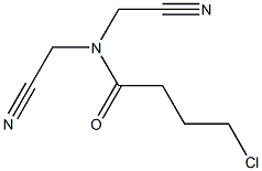 4-chloro-N,N-bis(cyanomethyl)butanamide