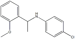 4-chloro-N-[1-(2-methoxyphenyl)ethyl]aniline