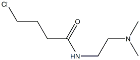 4-chloro-N-[2-(dimethylamino)ethyl]butanamide Structure