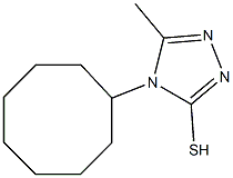 4-cyclooctyl-5-methyl-4H-1,2,4-triazole-3-thiol|