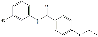 4-ethoxy-N-(3-hydroxyphenyl)benzamide Struktur