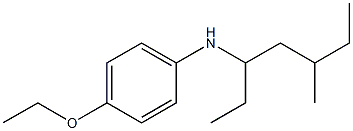 4-ethoxy-N-(5-methylheptan-3-yl)aniline Structure