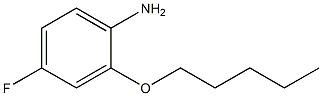 4-fluoro-2-(pentyloxy)aniline 结构式