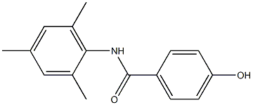 4-hydroxy-N-(2,4,6-trimethylphenyl)benzamide 化学構造式