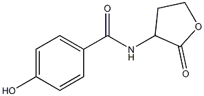 4-hydroxy-N-(2-oxooxolan-3-yl)benzamide