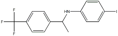  4-iodo-N-{1-[4-(trifluoromethyl)phenyl]ethyl}aniline