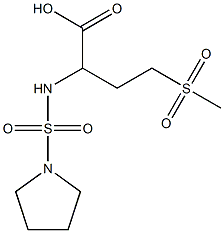 4-methanesulfonyl-2-[(pyrrolidine-1-sulfonyl)amino]butanoic acid