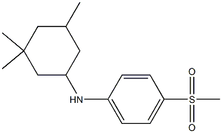  4-methanesulfonyl-N-(3,3,5-trimethylcyclohexyl)aniline