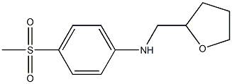 4-methanesulfonyl-N-(oxolan-2-ylmethyl)aniline