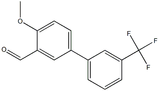  4-methoxy-3'-(trifluoromethyl)-1,1'-biphenyl-3-carbaldehyde