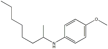 4-methoxy-N-(octan-2-yl)aniline Structure