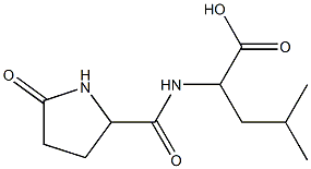  4-methyl-2-{[(5-oxopyrrolidin-2-yl)carbonyl]amino}pentanoic acid