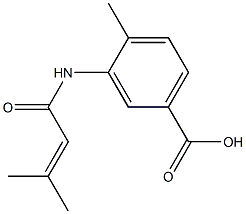 4-methyl-3-(3-methylbut-2-enamido)benzoic acid