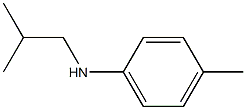  4-methyl-N-(2-methylpropyl)aniline