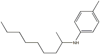 4-methyl-N-(nonan-2-yl)aniline 结构式