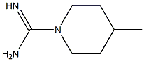 4-methylpiperidine-1-carboximidamide,,结构式