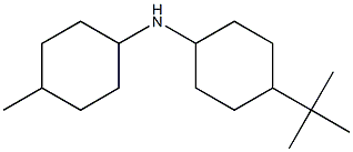 4-tert-butyl-N-(4-methylcyclohexyl)cyclohexan-1-amine Structure