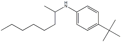 4-tert-butyl-N-(octan-2-yl)aniline Structure