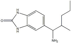 5-(1-amino-2-methylpentyl)-2,3-dihydro-1H-1,3-benzodiazol-2-one