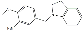 5-(2,3-dihydro-1H-indol-1-ylmethyl)-2-methoxyaniline