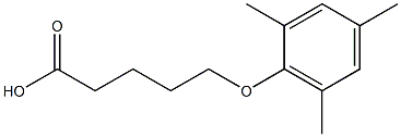 5-(2,4,6-trimethylphenoxy)pentanoic acid|