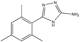 5-(2,4,6-trimethylphenyl)-4H-1,2,4-triazol-3-amine Structure