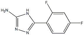 5-(2,4-difluorophenyl)-4H-1,2,4-triazol-3-amine Structure